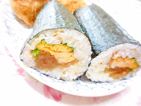 ❤かんぴょうと大葉と卵の巻き寿司❤